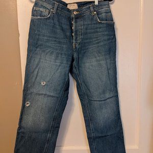 Free People baggie Frey jean